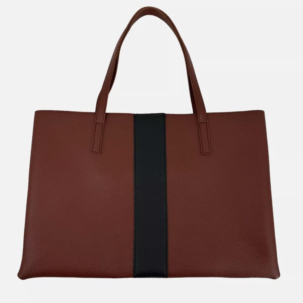 Vince Camuto Leather Pebble Shoulder Tote Laptop Bag